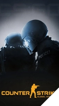 Politie-eenheden op de cover van Counter-Strike Global Offensive.